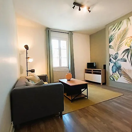 L'oasis-t2 Spacieux-wifi-tv-proche Gare شقة تور