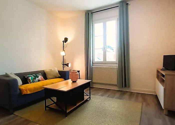 Apartment L'oasis-t2 Spacieux-wifi-tv-proche Gare